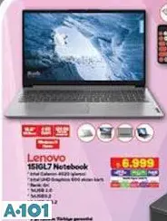 LENOVO 15IGL7 NOTEBOOK/LAPTOP/DİZÜSTÜ BİLGİSAYAR